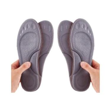 Imagem de Palmilhas De Látex Super Macias Com Suporte De Arco 4D Para Massagem, 