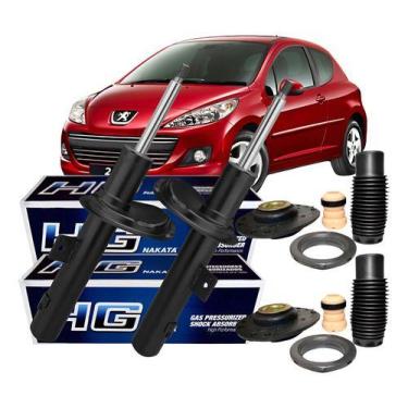 Imagem de Kit amortecedor nakata kit dianteiro peugeot 207 2008.