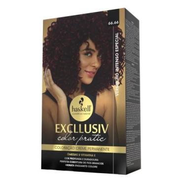 Imagem de Kit Color Pratic 66.66 Vermelho Intenso Especial - Haskell
