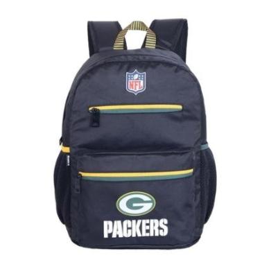 Imagem de Mochila Esportiva Escolar Nfl Futebol Americano Packers Oficial-Unissex