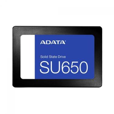 Imagem de SSD Adata SU650, 240GB, Sata III, Leitura 520MBs e Gravação 450MBs, AS