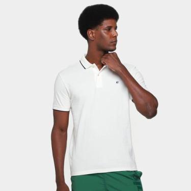 Imagem de Camisa Polo Colcci IV Masculina, Off white, GG