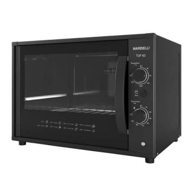 Imagem de Forno Elétrico Nardelli Top 60 Black 60L 1750W, 220V