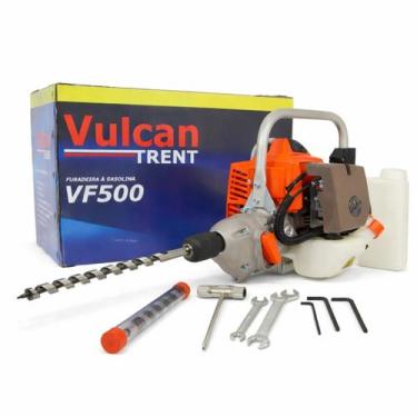 Imagem de FURADEIRA GASOLINA 2T 25,4cc COM REVERSAO COM MANDRIL E BROCA VF500 VU