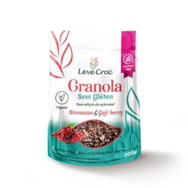 Imagem de Granola Sem Glúten Vegana Sem Açúcar Funcional Leve Croc Tamanho:200g,