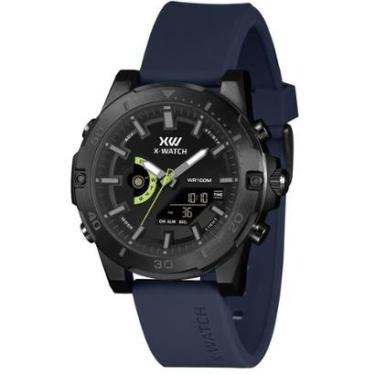 Imagem de Relógio X-Watch Anadigi Blac-Masculino