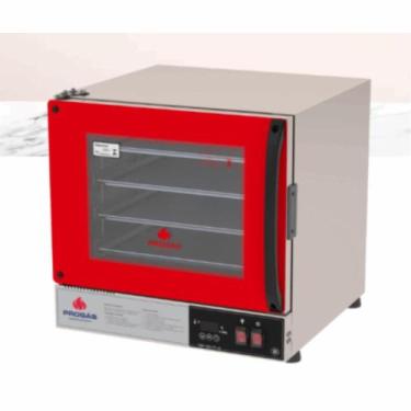 Imagem de Forno Turbo Eletrico 4 Bandejas Vermelho 110V Prp-004 Progas Br/ - PRO