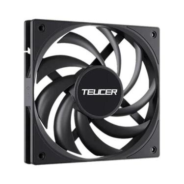Imagem de Ventilador De PC Ultra Fino De 12CM 12V 4PIN PWM Silencioso Com Alta P