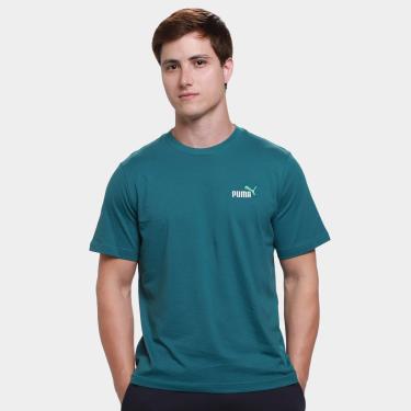 Imagem de Camiseta Puma 2 Color Small No. 1 Logo Masculina-Masculino