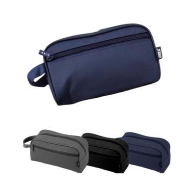 Imagem de Necessaire material sintético Com Alça Impermeável Brick Prime - - Uni