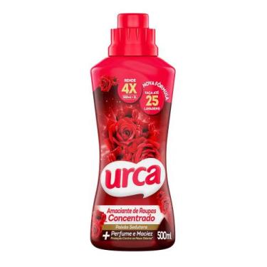 Imagem de Amaciante Concentrado Urca Paixão Sedutora 500ml - Rende 25 Lavagens