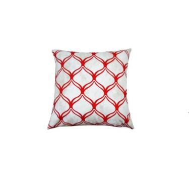 Imagem de Capa de Almofada 45x45 Estampa Arabesco Nallu Decor, Telha