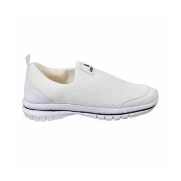 Imagem de Tênis Unissex Meia Casual - RN, Branco, 36