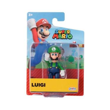 Imagem de Boneco Articulado Luigi de 6cm - Super Mario