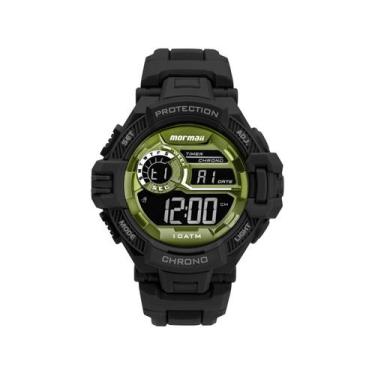 Imagem de Relógio Mormaii Masculino Digital MO1134AB/8V  Pulseira de Borracha Pr