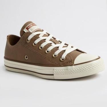 Imagem de Tênis Converse Chuck Taylor All Star Summer Metals - Marrom e Bege, 36
