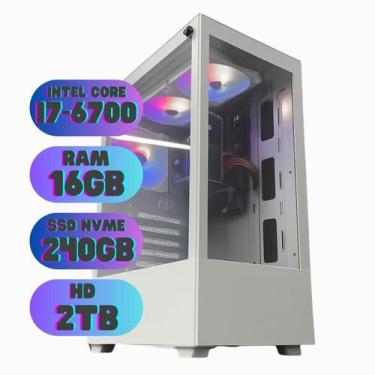 Imagem de Pc Computador Cpu I7, 16gb RAM, SSD 240gb, HD 2tb - CONECT-X