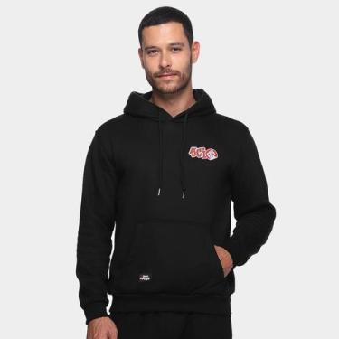 Imagem de Moletom Internacional 1909 Com Capuz Masculino, Preto, GG