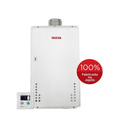 Imagem de Aquecedor de Agua a Gás Eletrônico IN-370D NORITZ Inova Branco Bivolt 