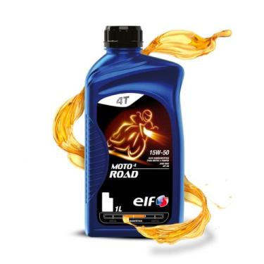 Imagem de Óleo Para Moto 15w-50 Semissintetico Elf Moto 4 Road