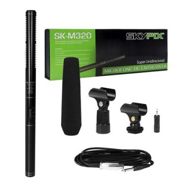 Imagem de Microfone Direcional Shotgun Skypix 321a Condensador Coral