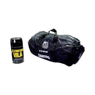 Imagem de Cofre lata com bagagem de mao - Santos Fc - mileno
