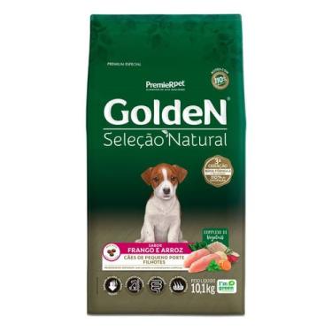 Imagem de Ração Golden Seleção Natural Cães Filhotes Raças Mini e Pequena sabor 