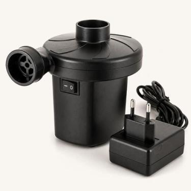 Imagem de Inflador Elétrico Bomba Ar 12V 110V 220V Colchão Boia - Genérica