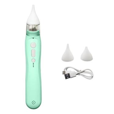 Imagem de Aspirador Nariz Infantil Sugador Nasal Eletrico 5 Niveis Limpeza Bebe 