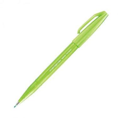 Imagem de Caneta hidrográfica Brush Sign Pen Verde Claro - Pentel