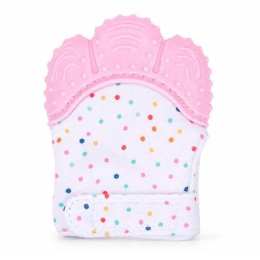Imagem de Mordedor Luvinha Macio de Silicone Massageador de Gengiva para Bebê Ca