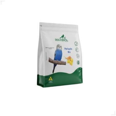 Imagem de Rouxinol Mistura Periquito e Calopsita Ração Passáro 500g Medida:500g,