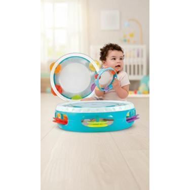 Imagem de Pandeiro Infantil Musical Educativo 16cm - Congratulations Store
