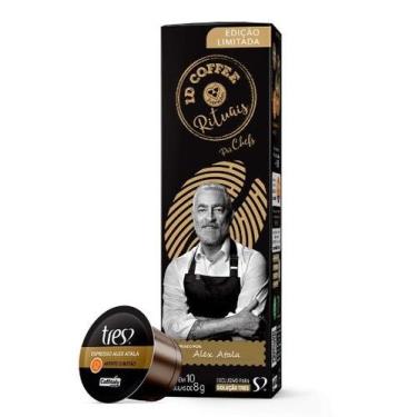 Imagem de Cápsulas de Café Espresso por Aler Atala com 10 und 80g - Três