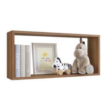 Imagem de Nicho Retangular Grande Meu Fofinho para Quarto Infantil Marrom - Art 