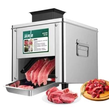 Imagem de Maquina Cortadora De Carne Elétrico Fatias 5mm 850w - RedSupreme, 110V