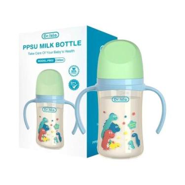 Imagem de Garrafa De Leite Para Bebê, 160/240ml, Com Alça Dupla, À Prova De Qued