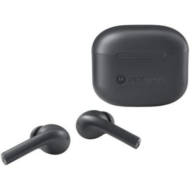 Imagem de Fone De Ouvido Bluetooth Motorola Moto Buds 65 Tws, Preto