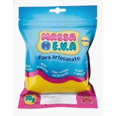 Imagem de Massa Eva 50g Amarelo Make