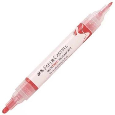 Imagem de Marcador Multimark Shake&ampPaint Vermelho Faber Castell