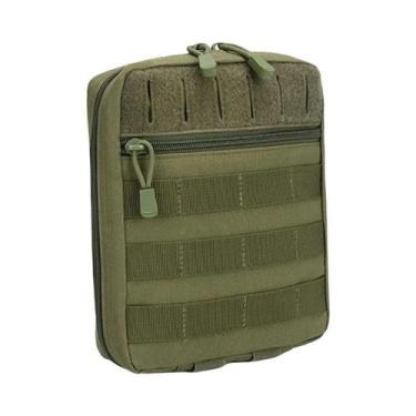Imagem de Bolsa Tática MOLLE Organizadora De Ferramentas EDC Com Zíper Para Cint