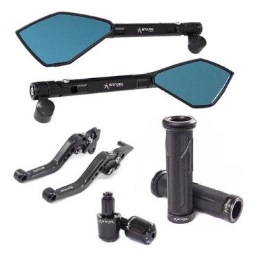 Imagem de Manete Manopla Peso Retrovisor Yes 125 Intruder 125 Riva - Stark Race,