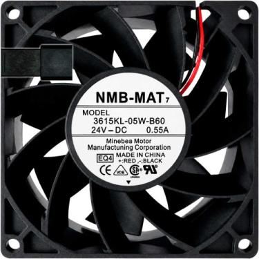 Imagem de Cooler 3615KL-05W-B60 24V 13.2W 0.55A 2 Fios 2P 92X38MM E1 - NMB