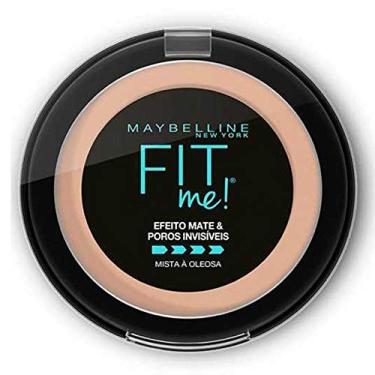 Imagem de Maybelline NY Pó Compacto Fit Me Efeito Mate e Poros Invisíveis Médio Claro Neutro N03, 100% matte, controla o brilho, sela a maquiagem, disfarça poros e dura até 12 horas