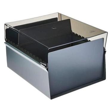 Imagem de Fichário de Mesa para Fichas Padronizadas 6''x9'' Fumê - Acrimet - Ten