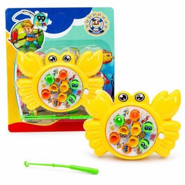 Imagem de Brinquedo Pega Peixe Pescaria 99 Toys Ref. 202164 -, Amarelo