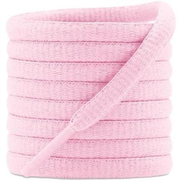 Imagem de Cadarço Oval 1,20 m Rosa Bebê Rei do Cadarço
