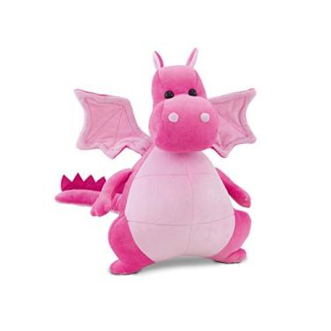 Imagem de Dragão de pelúcia Plush 32cm anti-alérgico - Rosa