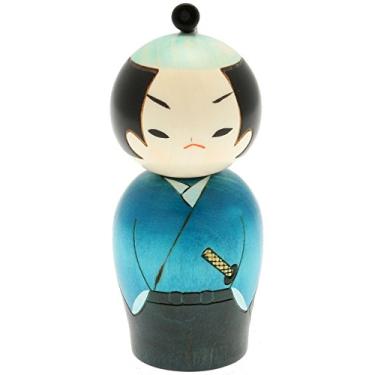 Imagem de Usaburo Boneca japonesa Kokeshi, Yuji The Ronin