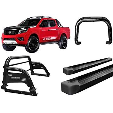 Imagem de KIT QUEBRA MATO+SANTO ANTONIO H3+ESTRIBO FONTIER 17/20 PRETO